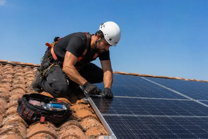 Maintenance et monitoring de panneaux solaires à Guémené-sur-Scorff