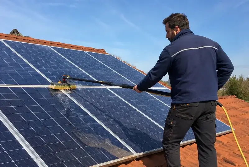 Nettoyage et entretien de panneaux solaires à Guémené-sur-Scorff